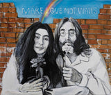 John Lennon & Yoko Ono ‘Make Love Not Walls’